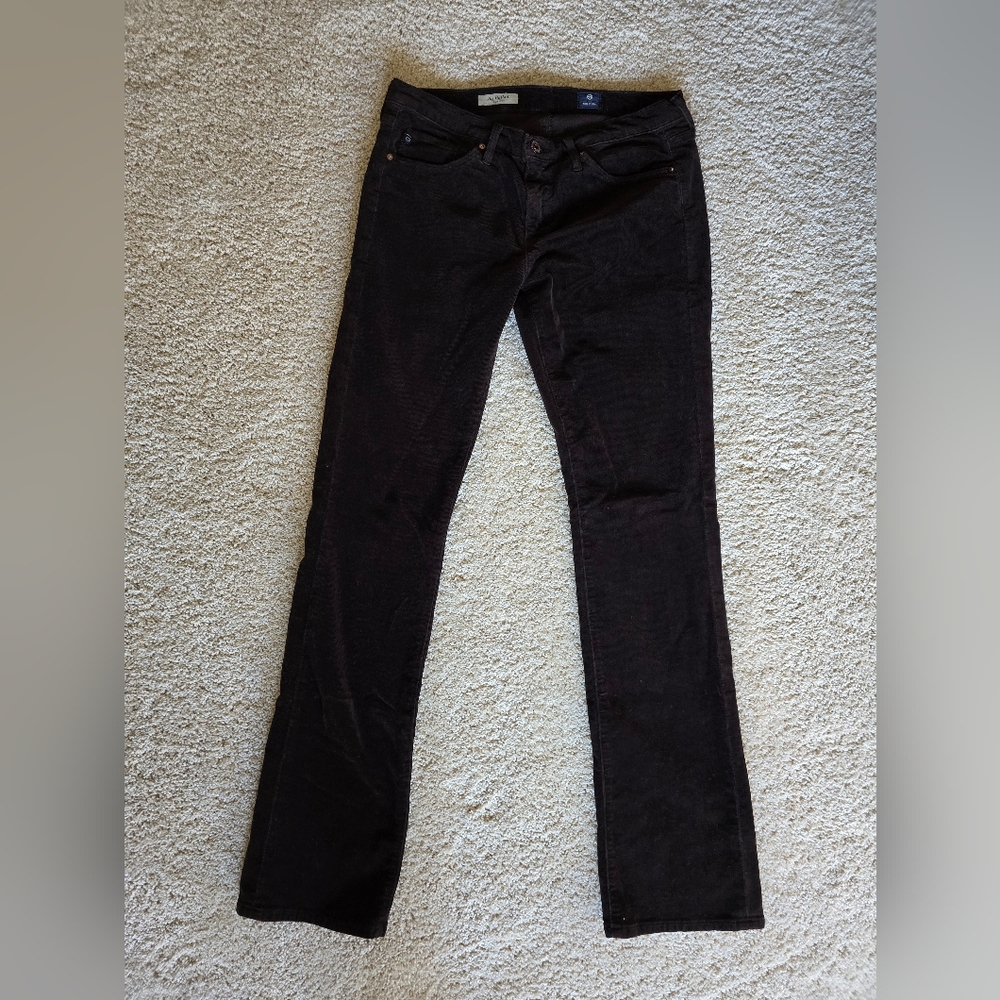 Adriano Goldschmeid The Ballad Slim Boot Chocolate Brown Corduroy Pants 29